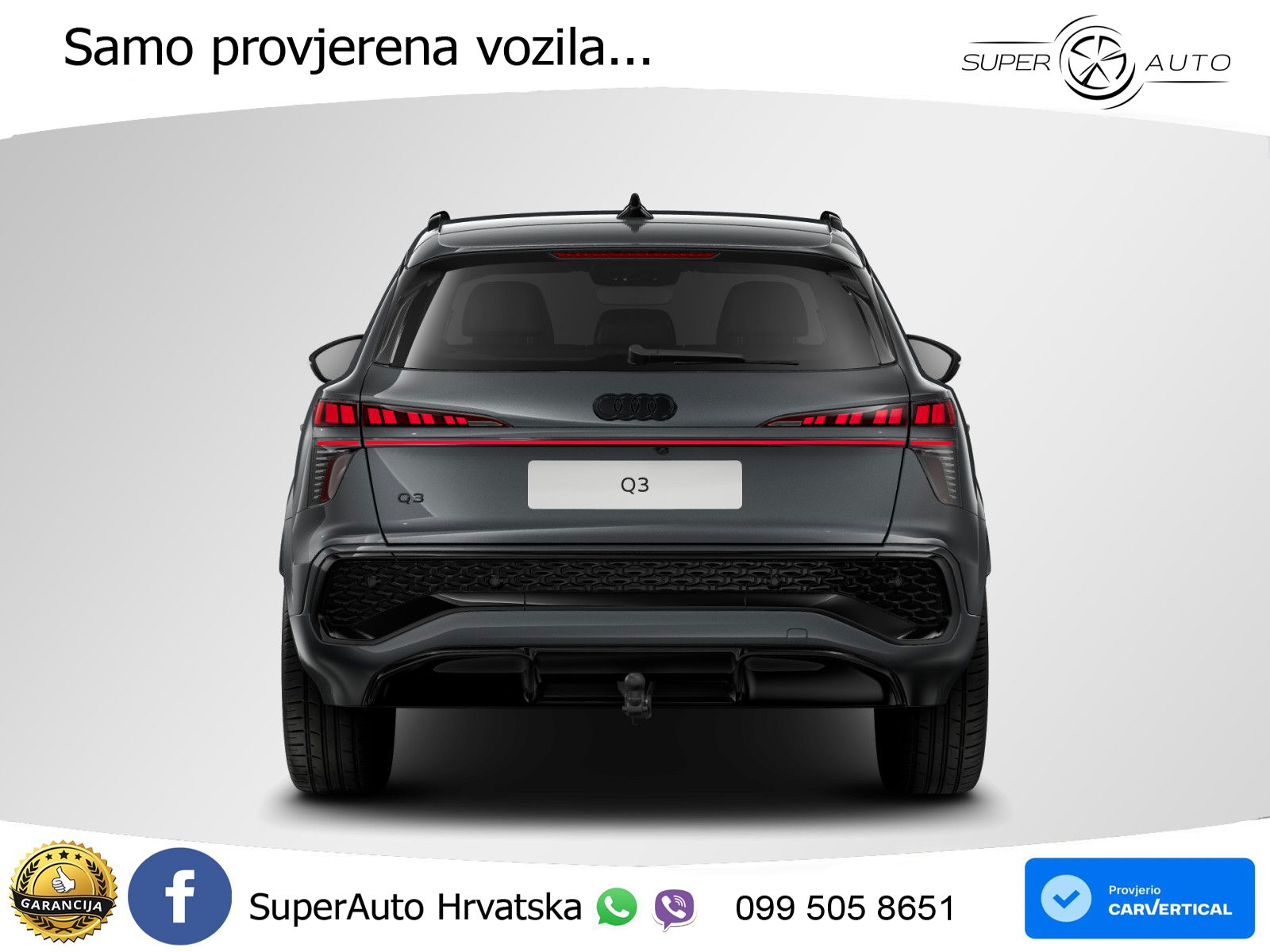 Audi Q3 1.5 TFSIe (272 KS) S tronic S line LED+GR SJED+ACC