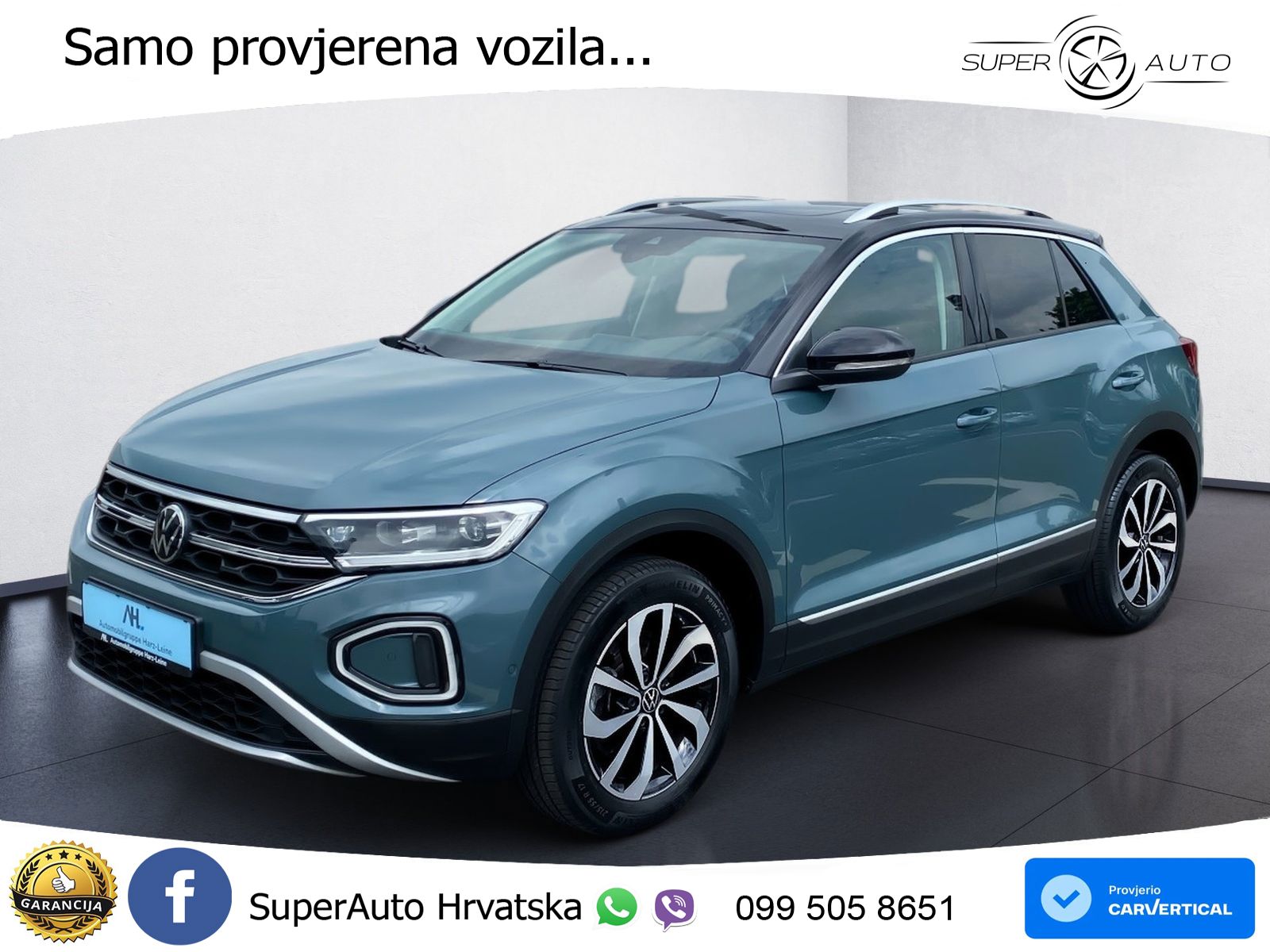 Volkswagen T-Roc I 2.0 TDI (150 KS) DSG LED+GR SJED+ACC
