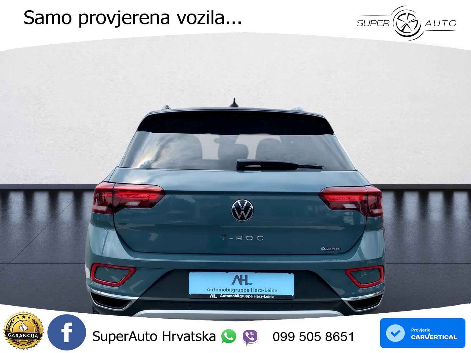 Volkswagen T-Roc I 2.0 TDI (150 KS) DSG LED+GR SJED+ACC
