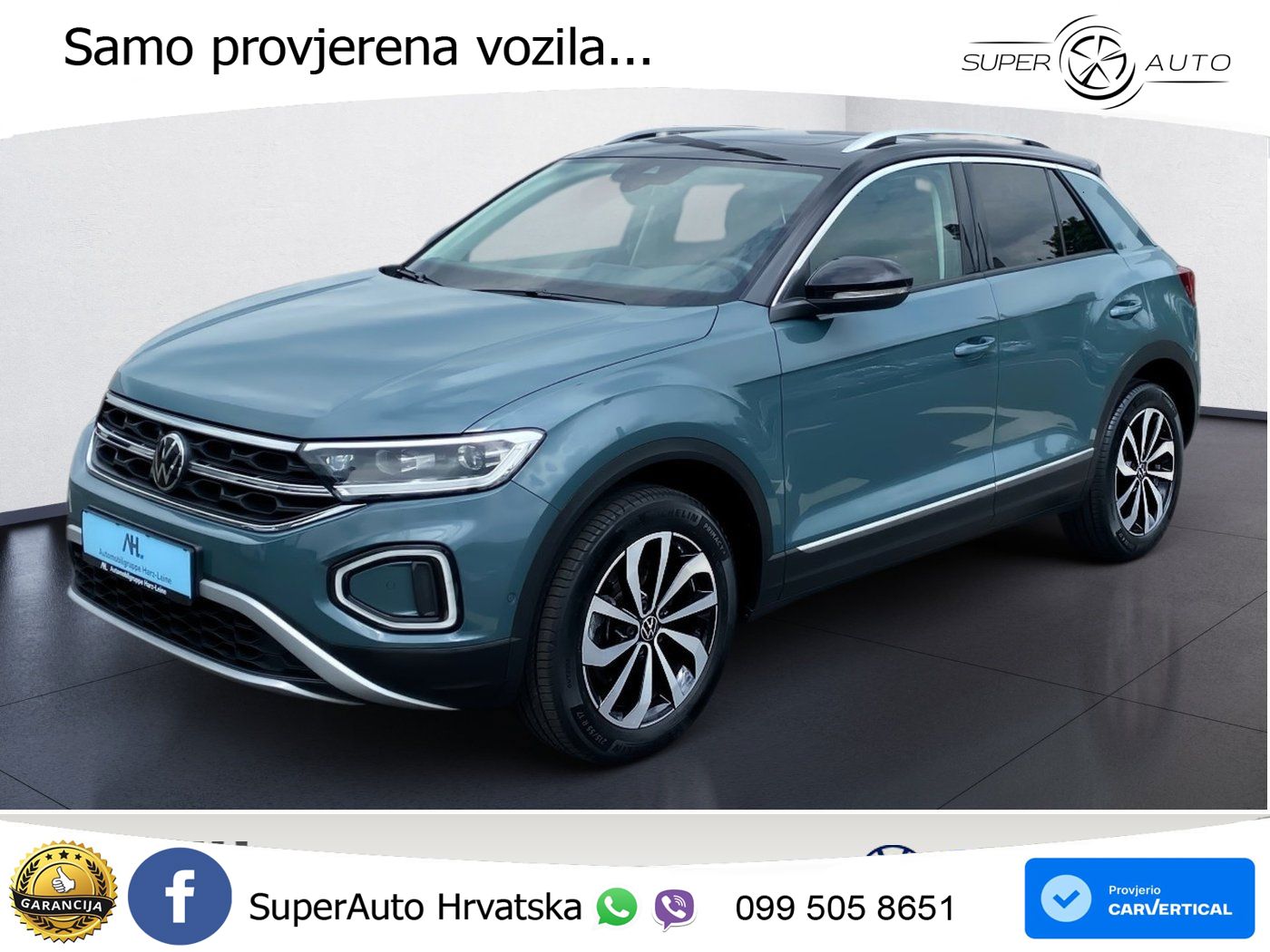 Volkswagen T-Roc I 2.0 TDI (150 KS) DSG LED+GR SJED+ACC