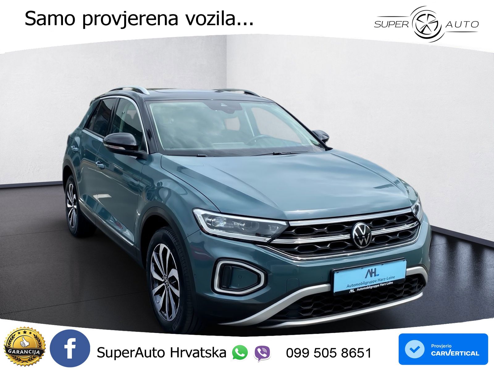 Volkswagen T-Roc I 2.0 TDI (150 KS) DSG LED+GR SJED+ACC