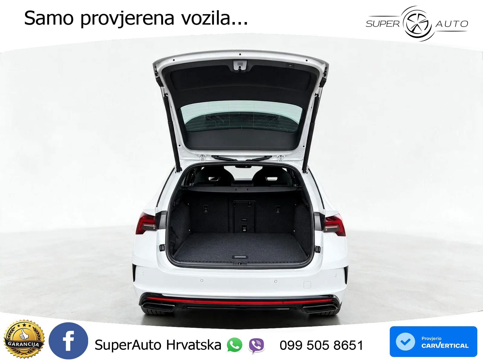 Škoda Octavia Combi RS 2.0 TSI (265 KS) DSG MATRIX+GR SJED+KAM