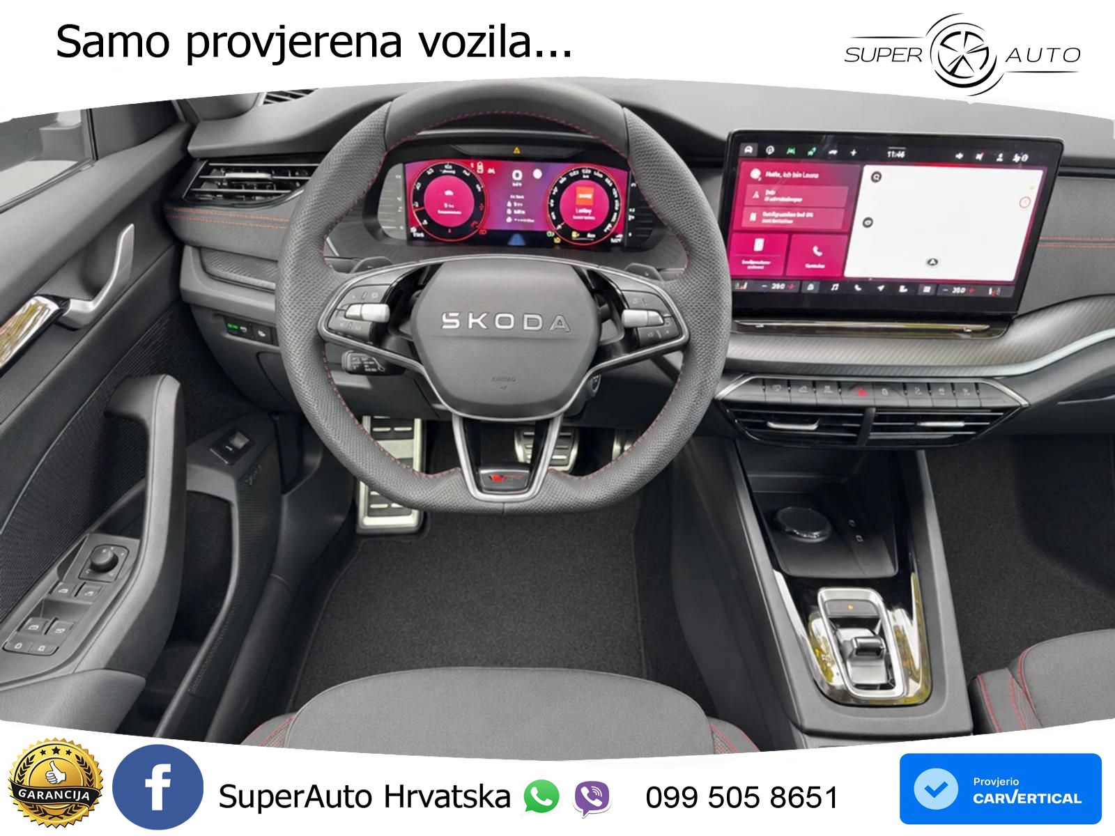 Škoda Octavia Combi RS 2.0 TSI (265 KS) DSG MATRIX+GR SJED+KAM