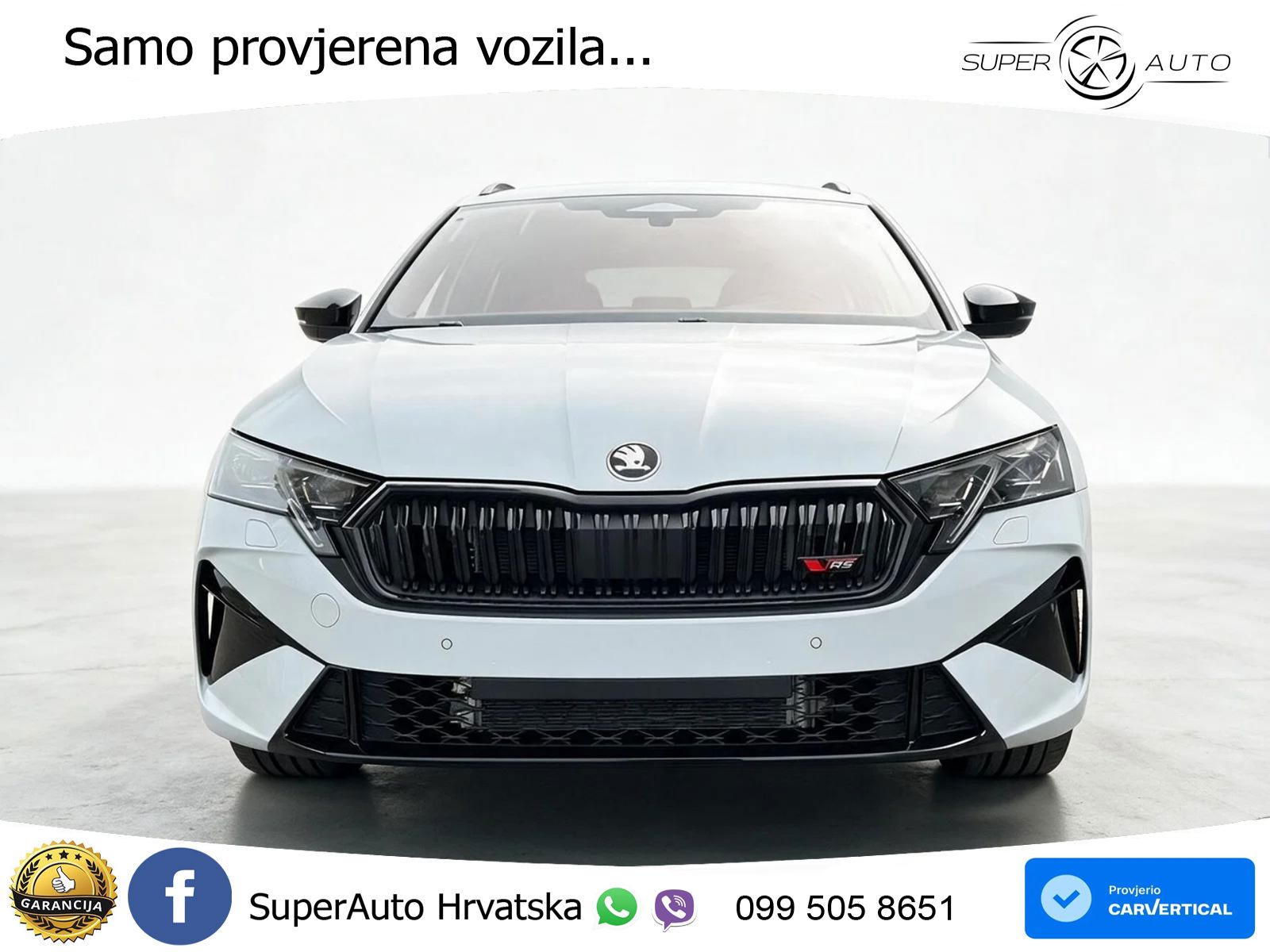 Škoda Octavia Combi RS 2.0 TSI (265 KS) DSG MATRIX+GR SJED+KAM