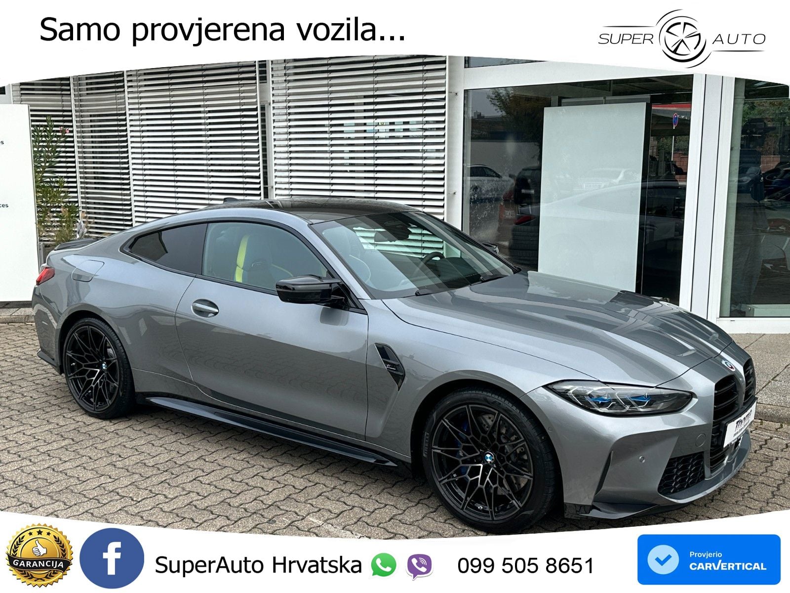 BMW M4 Competition 3.0 (510 KS) Steptronic LED+GR SJED+ACC