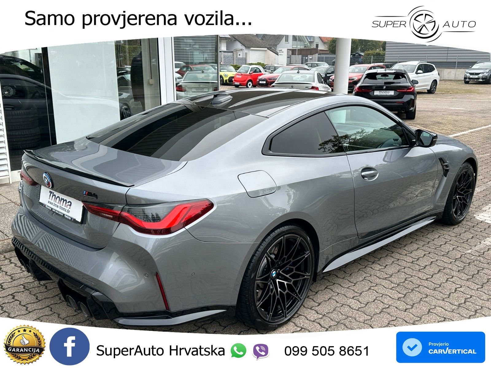 BMW M4 Competition 3.0 (510 KS) Steptronic LED+GR SJED+ACC