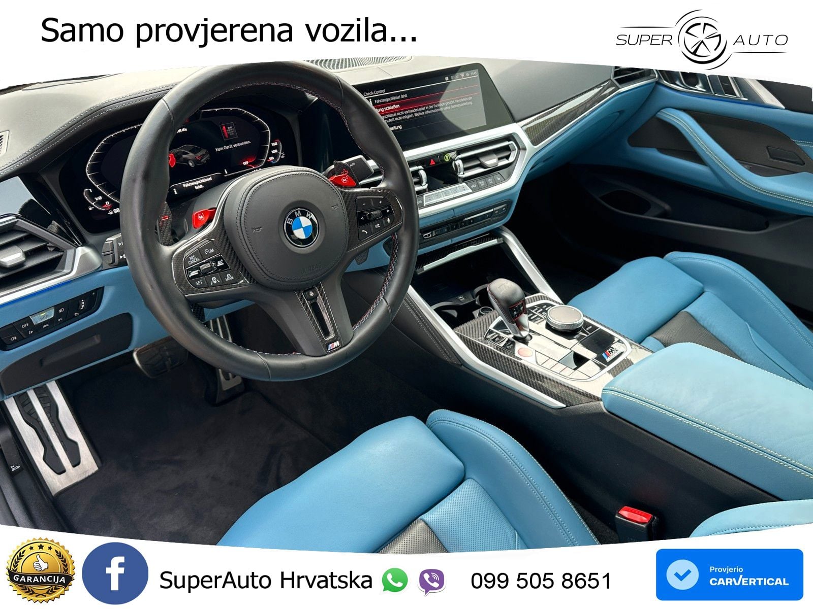 BMW M4 Competition 3.0 (510 KS) Steptronic LED+GR SJED+ACC