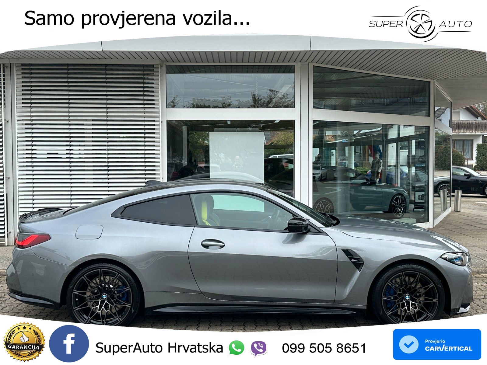 BMW M4 Competition 3.0 (510 KS) Steptronic LED+GR SJED+ACC