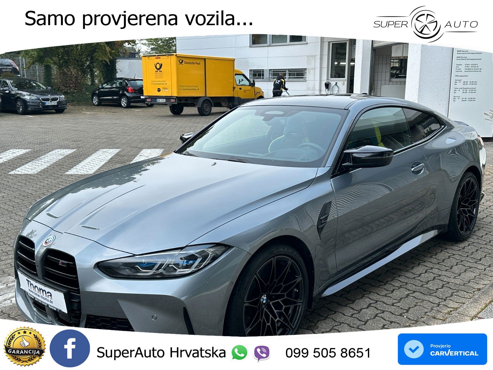 BMW M4 Competition 3.0 (510 KS) Steptronic LED+GR SJED+ACC