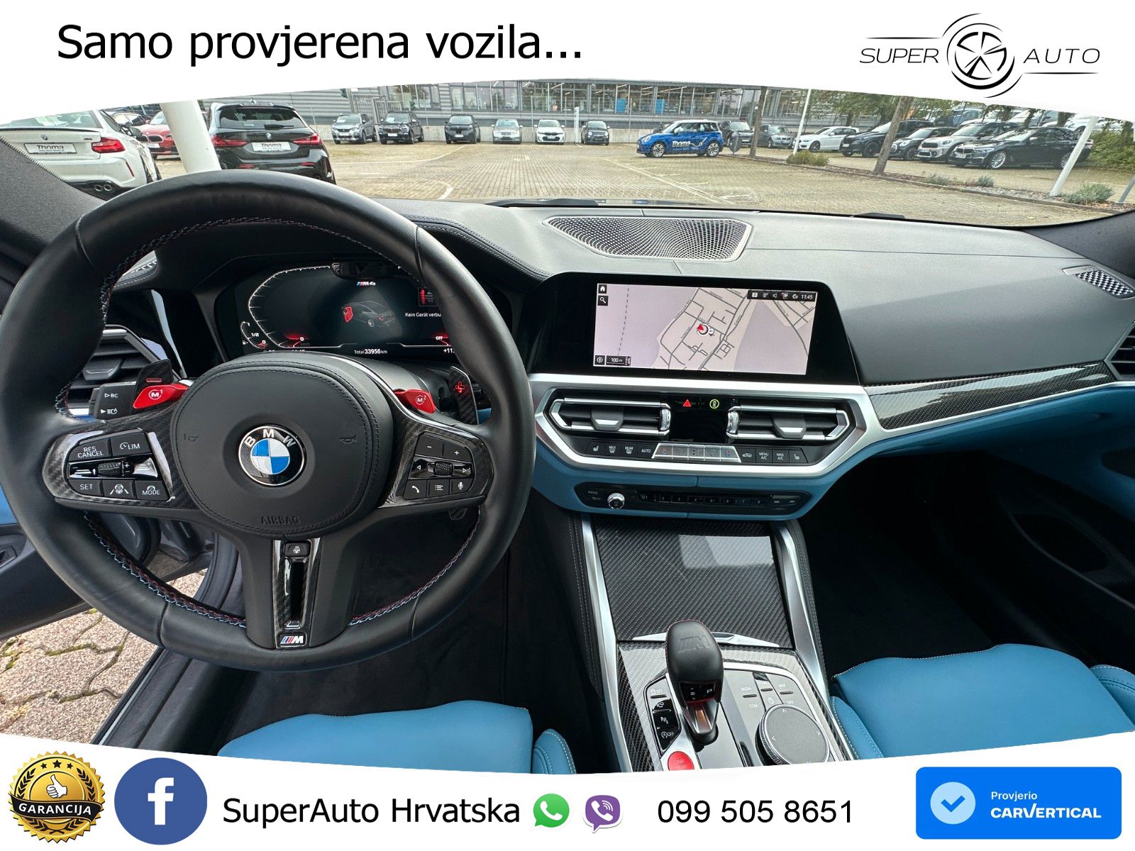 BMW M4 Competition 3.0 (510 KS) Steptronic LED+GR SJED+ACC
