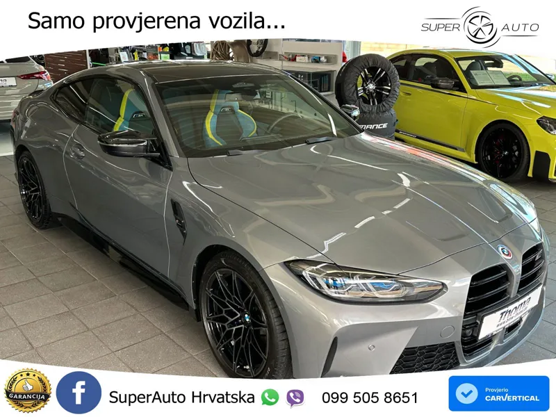BMW M4 Competition 3.0 (510 KS) Steptronic LED+GR SJED+ACC