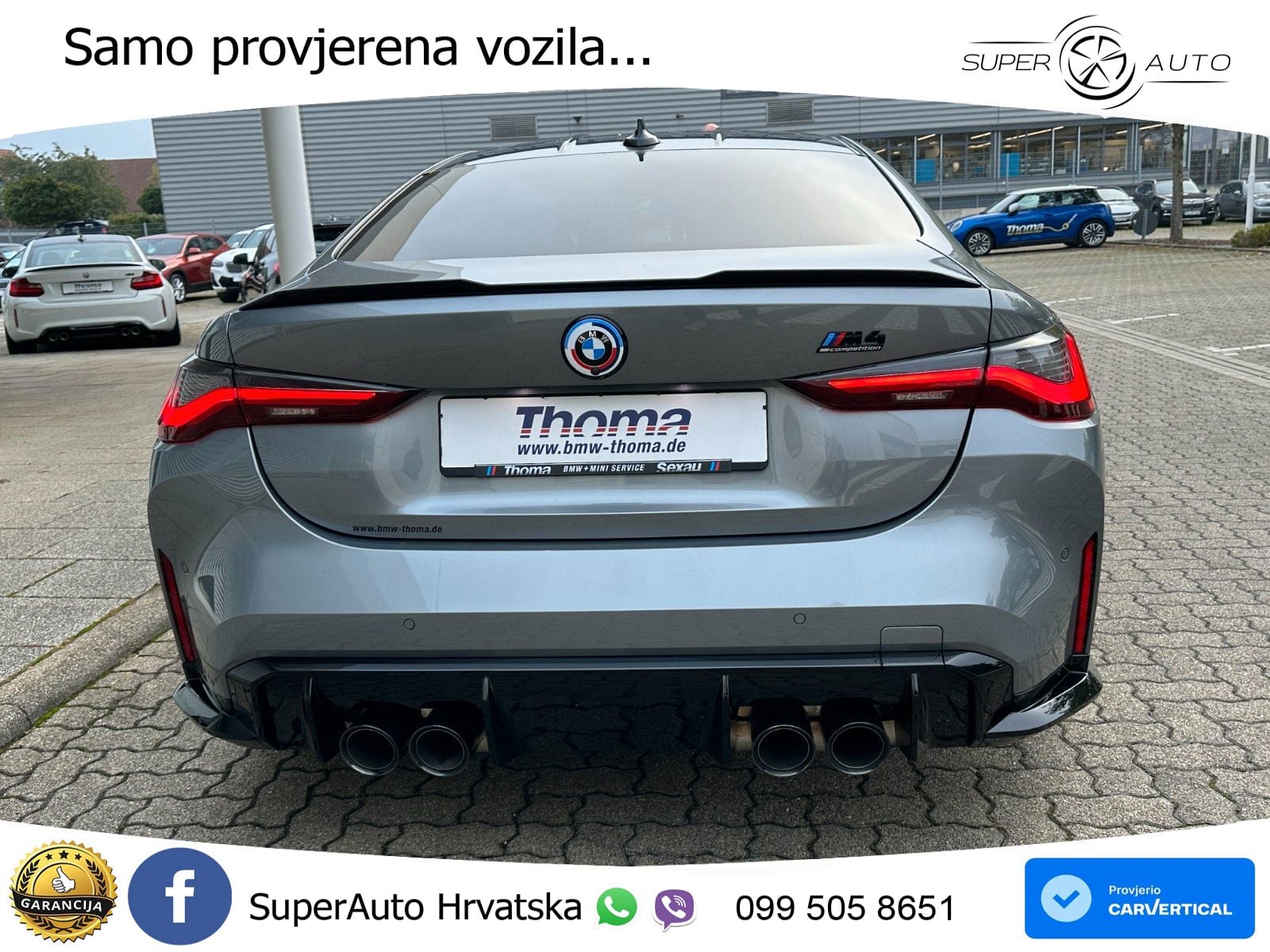 BMW M4 Competition 3.0 (510 KS) Steptronic LED+GR SJED+ACC