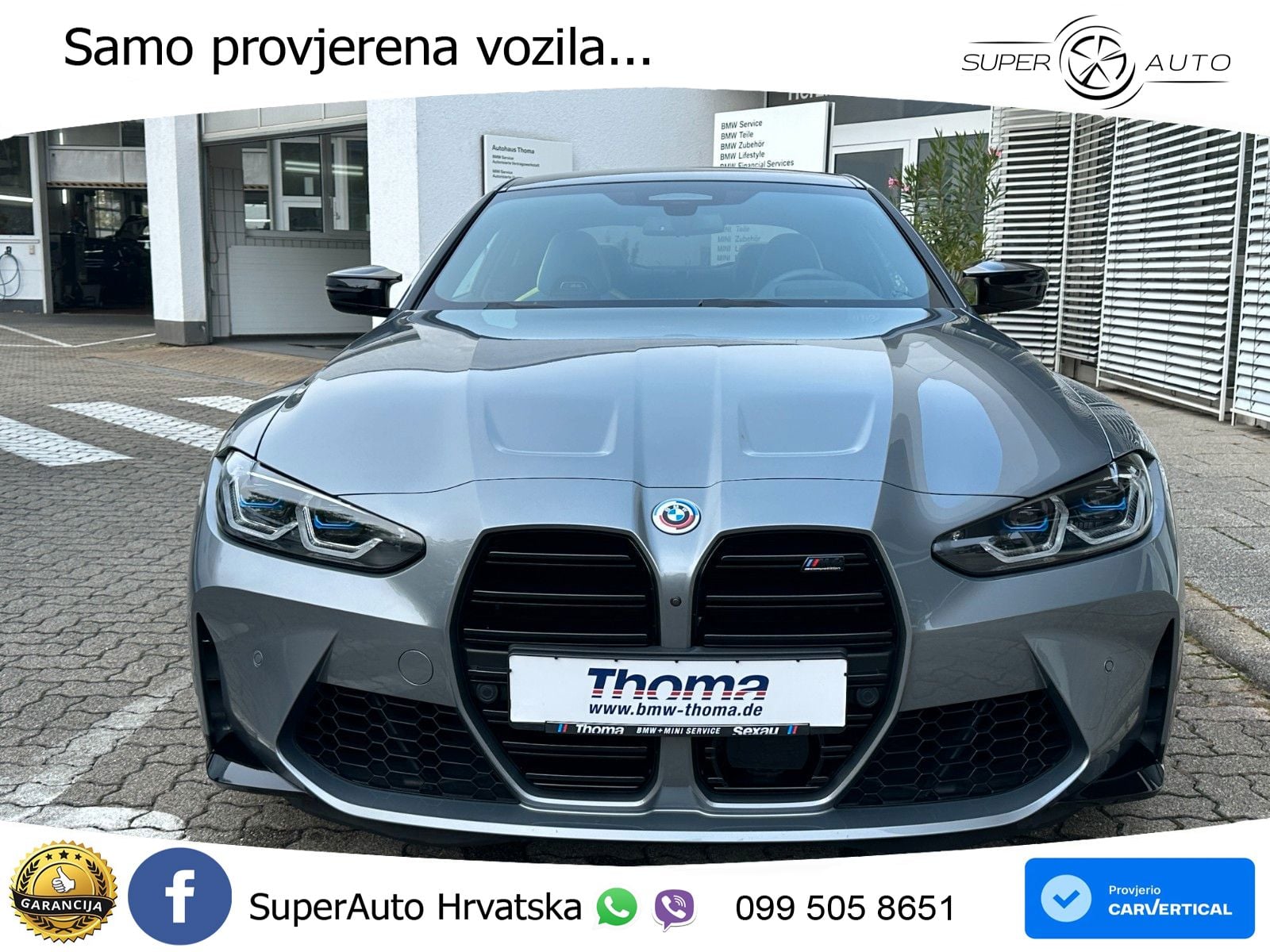 BMW M4 Competition 3.0 (510 KS) Steptronic LED+GR SJED+ACC