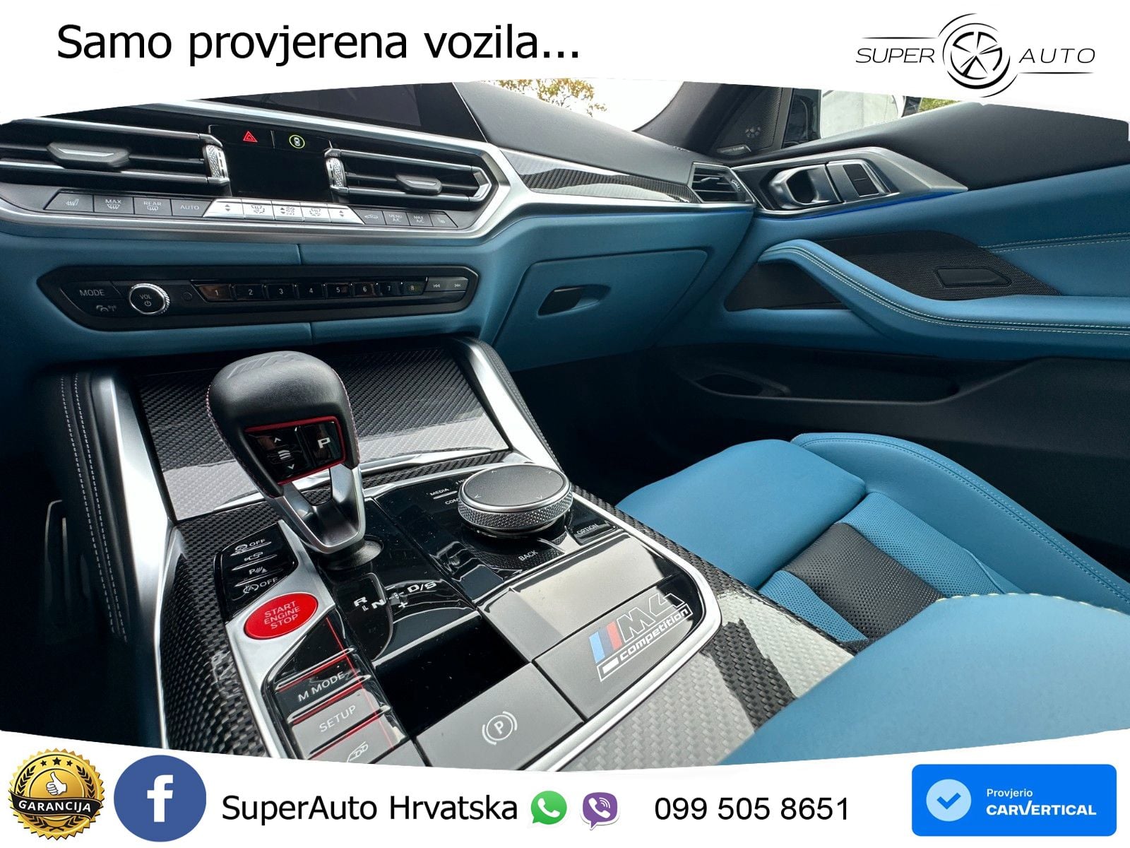 BMW M4 Competition 3.0 (510 KS) Steptronic LED+GR SJED+ACC