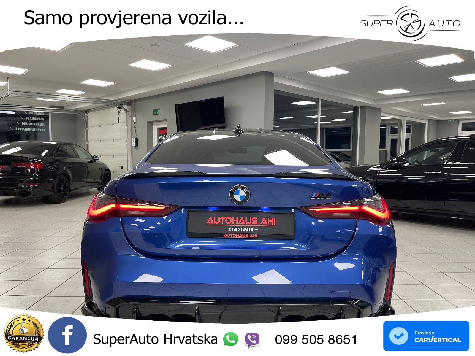 BMW M4 Competition 3.0 (510 KS) Steptronic LED+GR SJED+ACC
