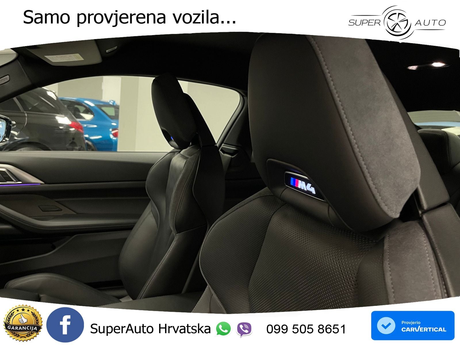 BMW M4 Competition 3.0 (510 KS) Steptronic LED+GR SJED+ACC
