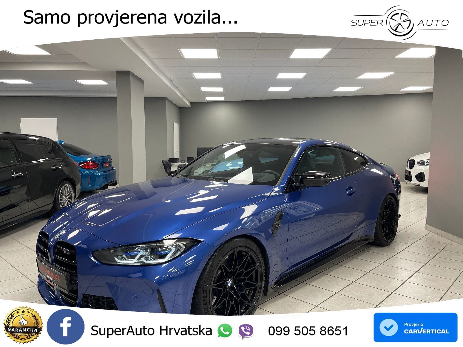 BMW M4 Competition 3.0 (510 KS) Steptronic LED+GR SJED+ACC