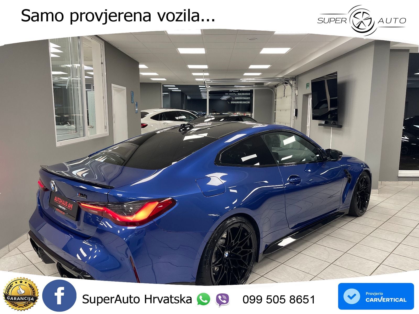 BMW M4 Competition 3.0 (510 KS) Steptronic LED+GR SJED+ACC