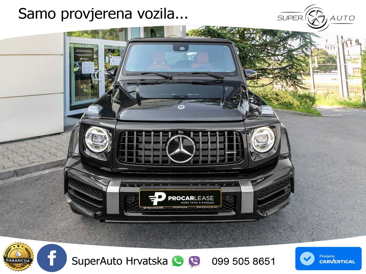 Mercedes AMG G 63 Long V8 (585 KS) 4MATIC 9G-TRONIC AMG SPEEDSHIFT TCT ZRAČNI+ACC+GR SJED+360+PANO