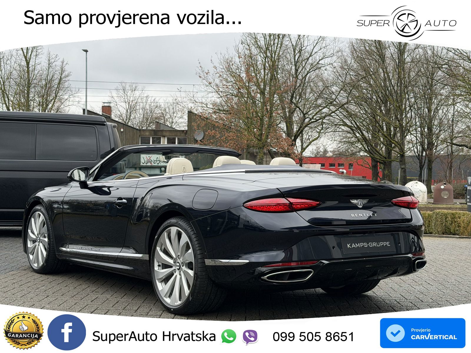 Bentley Continental GTC IV 4.0 V8 TFSi (680 KS) AWD DCT ZRAČNI+ACC+GR SJED+KAM+PANO