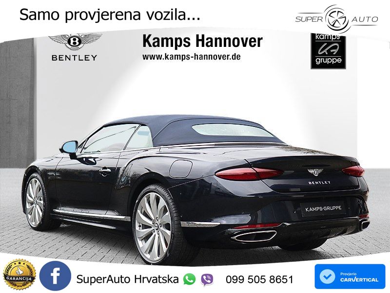 Bentley Continental GTC IV 4.0 V8 TFSi (680 KS) AWD DCT ZRAČNI+ACC+GR SJED+KAM+PANO
