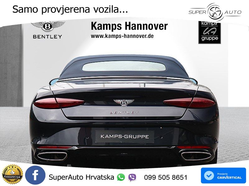 Bentley Continental GTC IV 4.0 V8 TFSi (680 KS) AWD DCT ZRAČNI+ACC+GR SJED+KAM+PANO