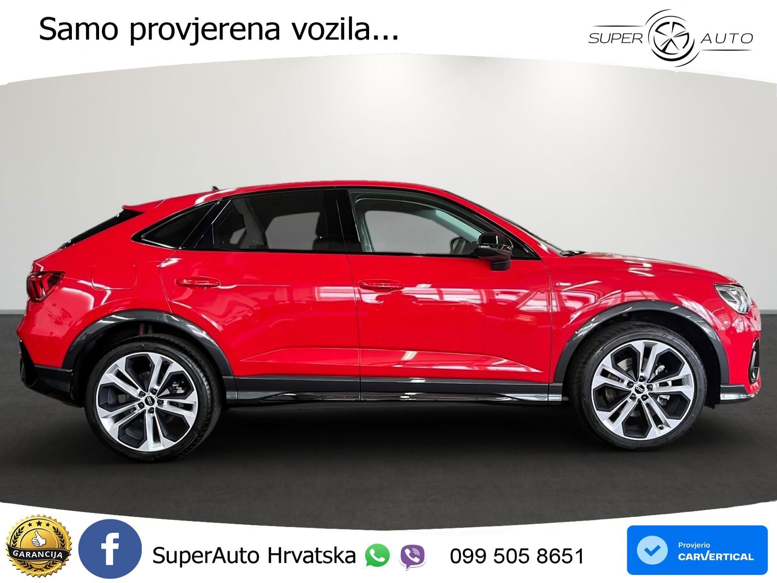 Audi Q3 Sportback 40 TDI (193 KS) quattro S tronic S line LED+GR SJED+ACC