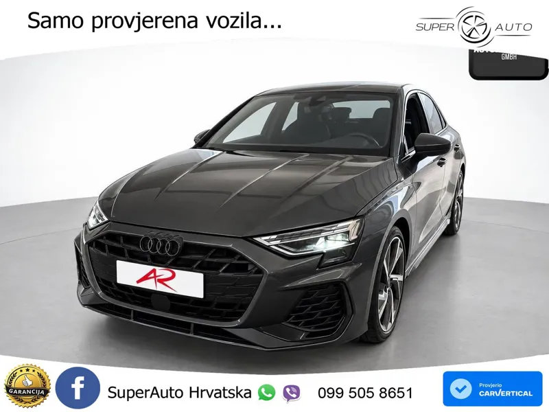 Audi S3 Limuzina 2.0 TFSI (333 KS) quattro S tronic MATRIX+GR SJED+KAM