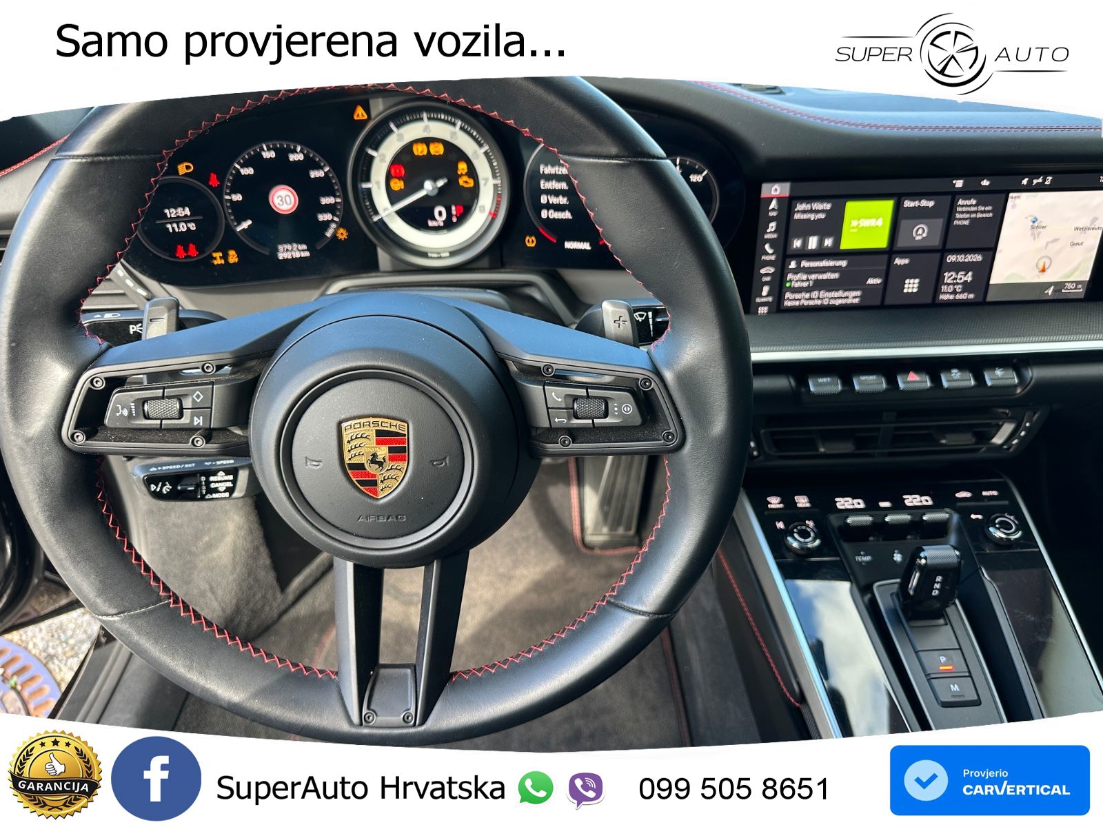 Porsche 911 Carrera 4S Cabriolet 3.0 (450 KS) PDK ZRAČNI+ACC+GR SJED+KAM