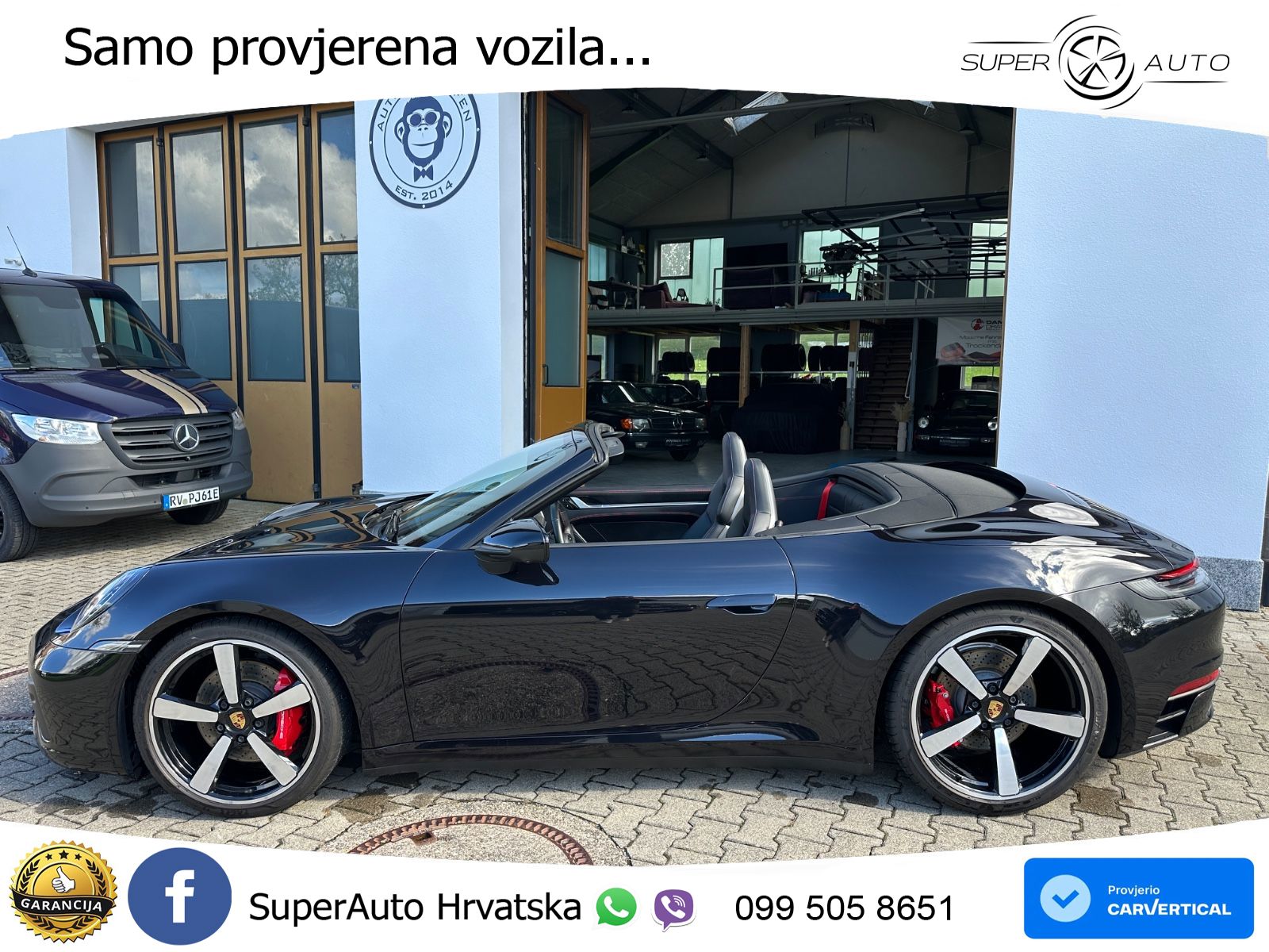 Porsche 911 Carrera 4S Cabriolet 3.0 (450 KS) PDK ZRAČNI+ACC+GR SJED+KAM