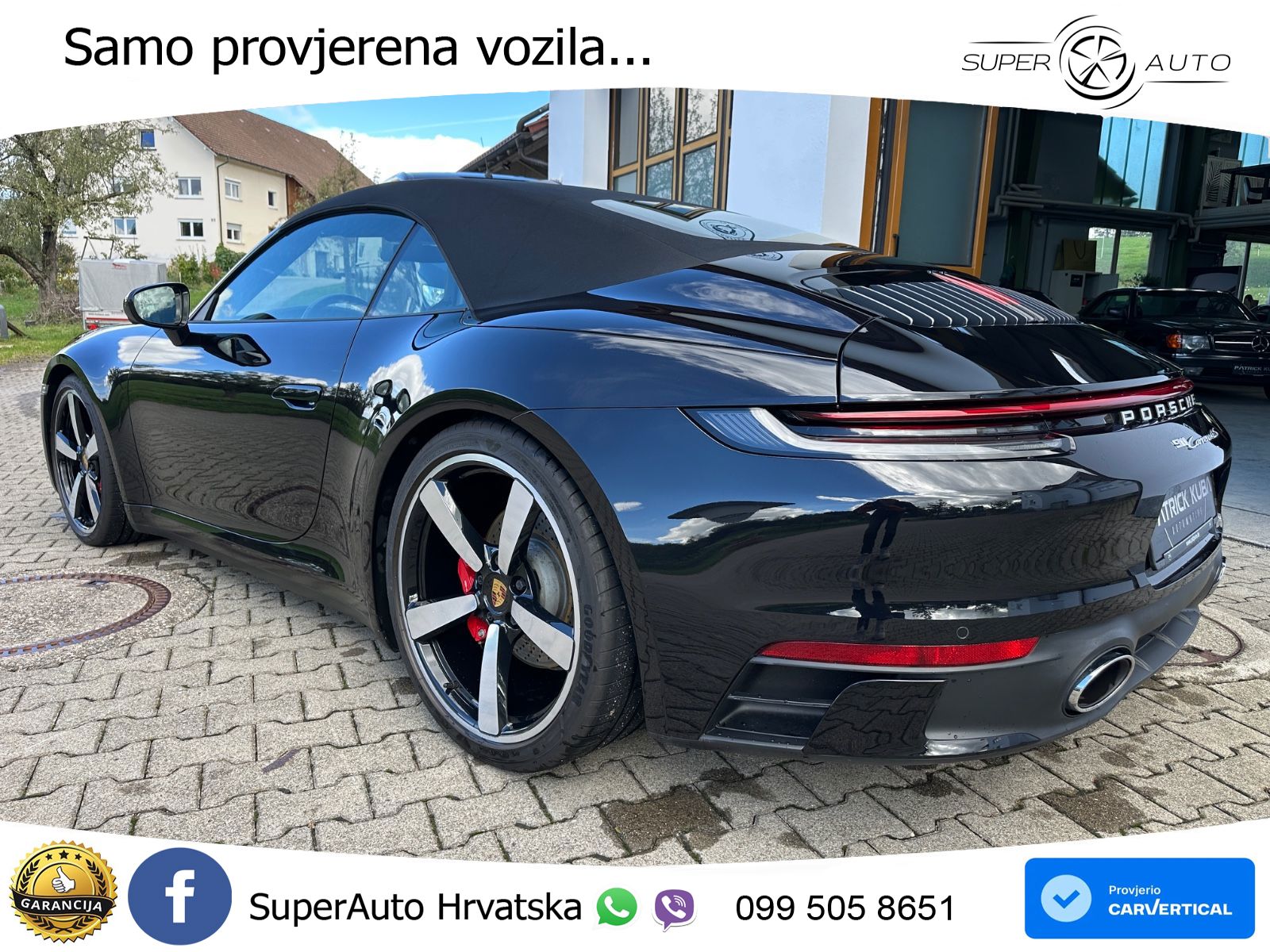 Porsche 911 Carrera 4S Cabriolet 3.0 (450 KS) PDK ZRAČNI+ACC+GR SJED+KAM