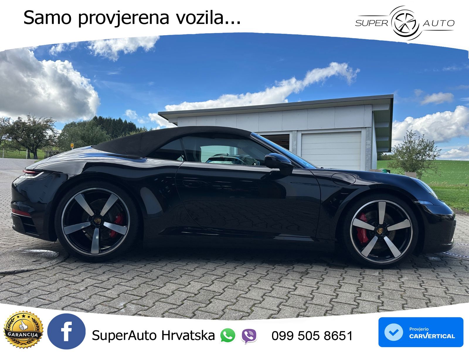 Porsche 911 Carrera 4S Cabriolet 3.0 (450 KS) PDK ZRAČNI+ACC+GR SJED+KAM