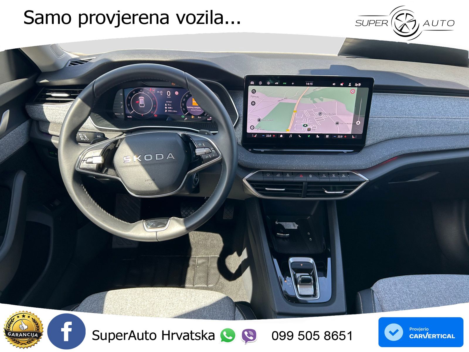 Škoda Octavia Combi 2.0 TDI (150 KS) DSG LED+GR SJED+ACC