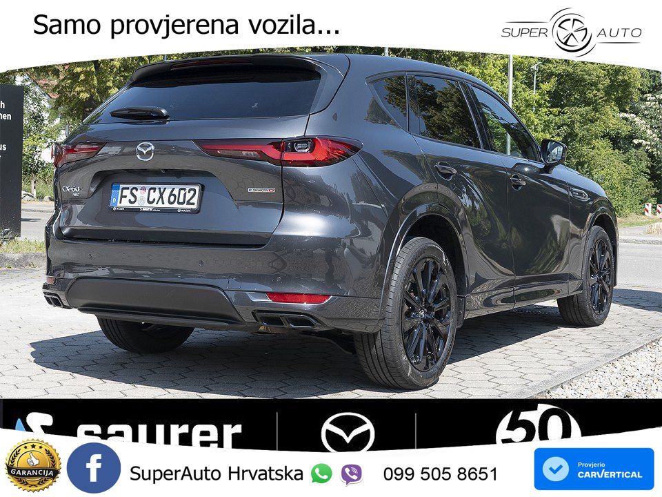 Mazda CX-60 3.3 e-Skyactiv D (254 KS) AWD Automatic MATRIX+GR SJED+KAM