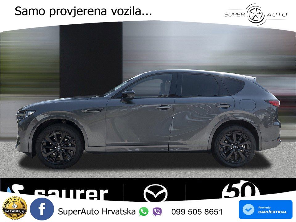 Mazda CX-60 3.3 e-Skyactiv D (254 KS) AWD Automatic MATRIX+GR SJED+KAM
