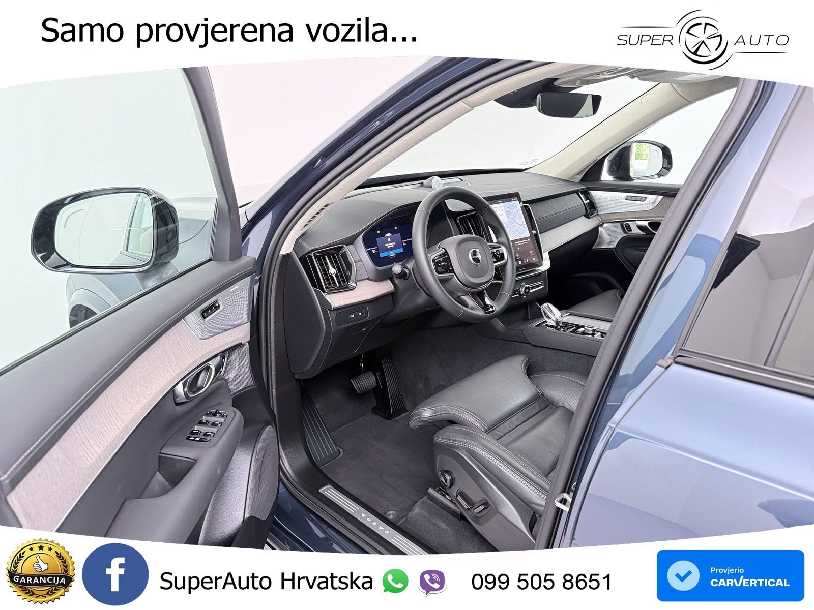 Volvo XC90 2.0 T8 AWD Automatic MATRIX+GR SJED+KAM