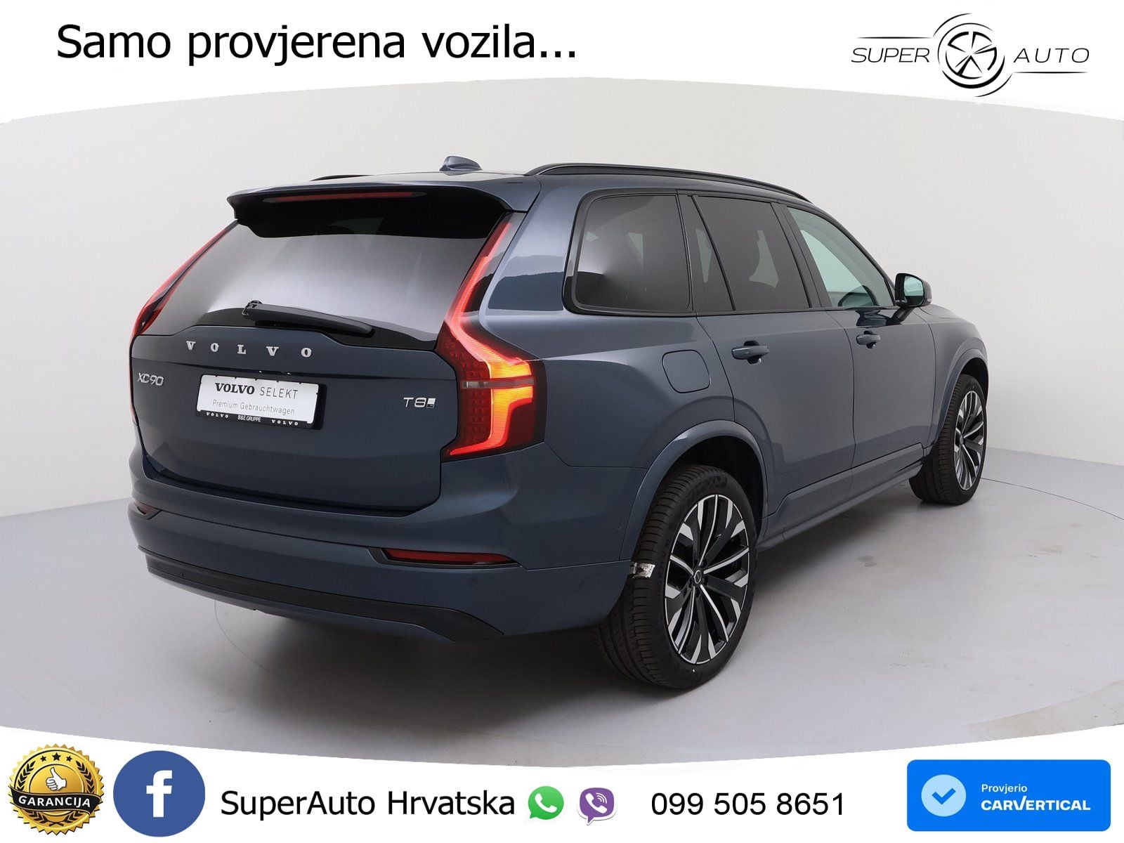 Volvo XC90 2.0 T8 AWD Automatic MATRIX+GR SJED+KAM