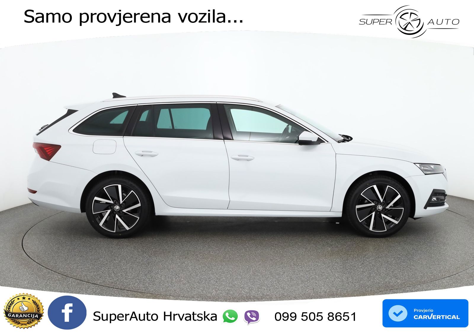Škoda Octavia Combi 1.5 TSI (150 KS) LED+GR SJED+ACC