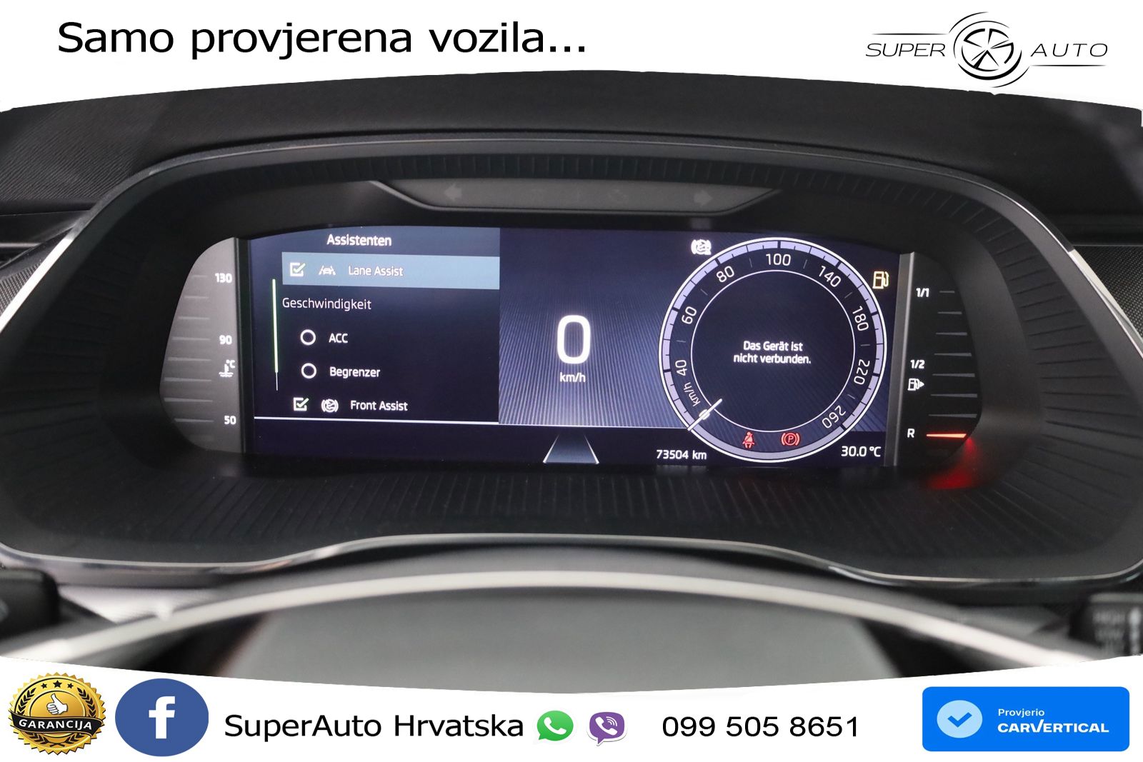 Škoda Octavia Combi 1.5 TSI (150 KS) LED+GR SJED+ACC