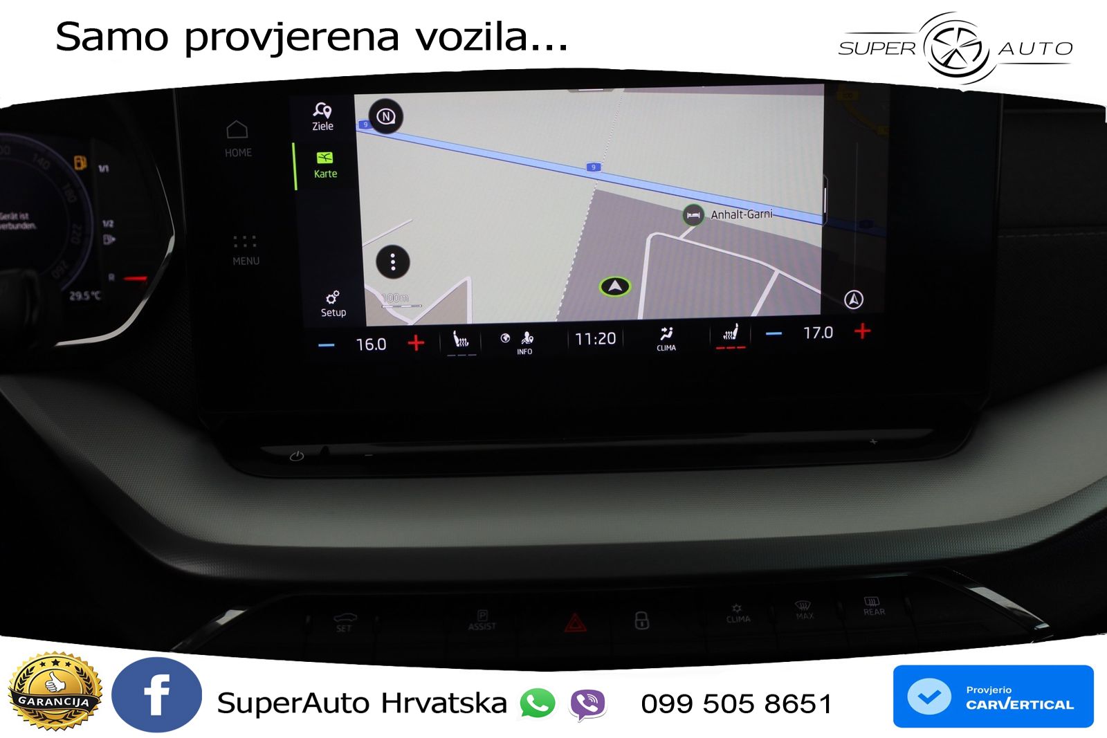 Škoda Octavia Combi 1.5 TSI (150 KS) LED+GR SJED+ACC