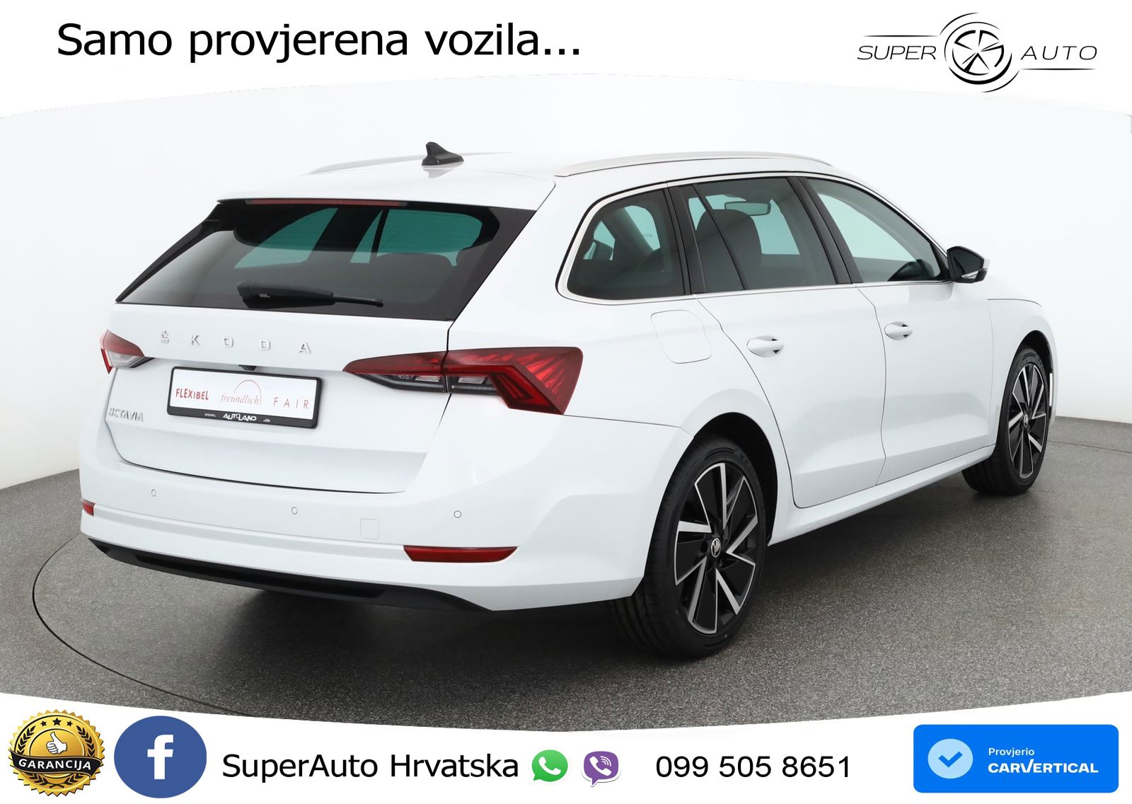 Škoda Octavia Combi 1.5 TSI (150 KS) LED+GR SJED+ACC