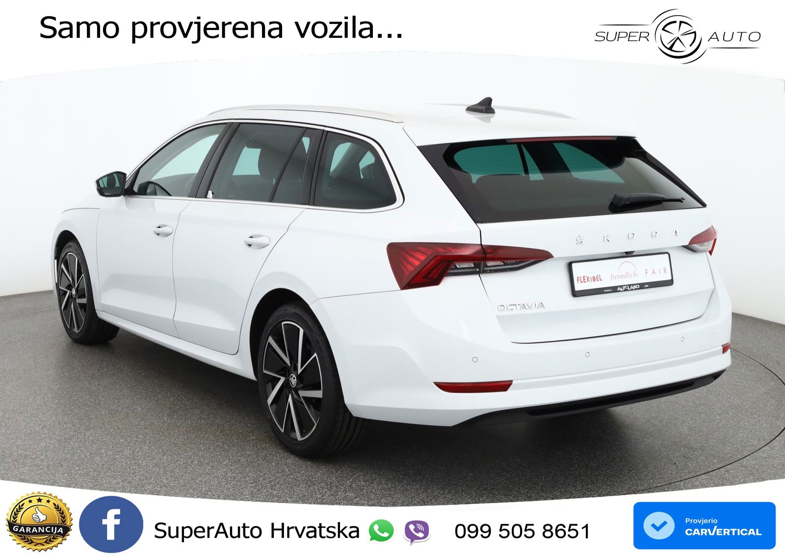 Škoda Octavia Combi 1.5 TSI (150 KS) LED+GR SJED+ACC