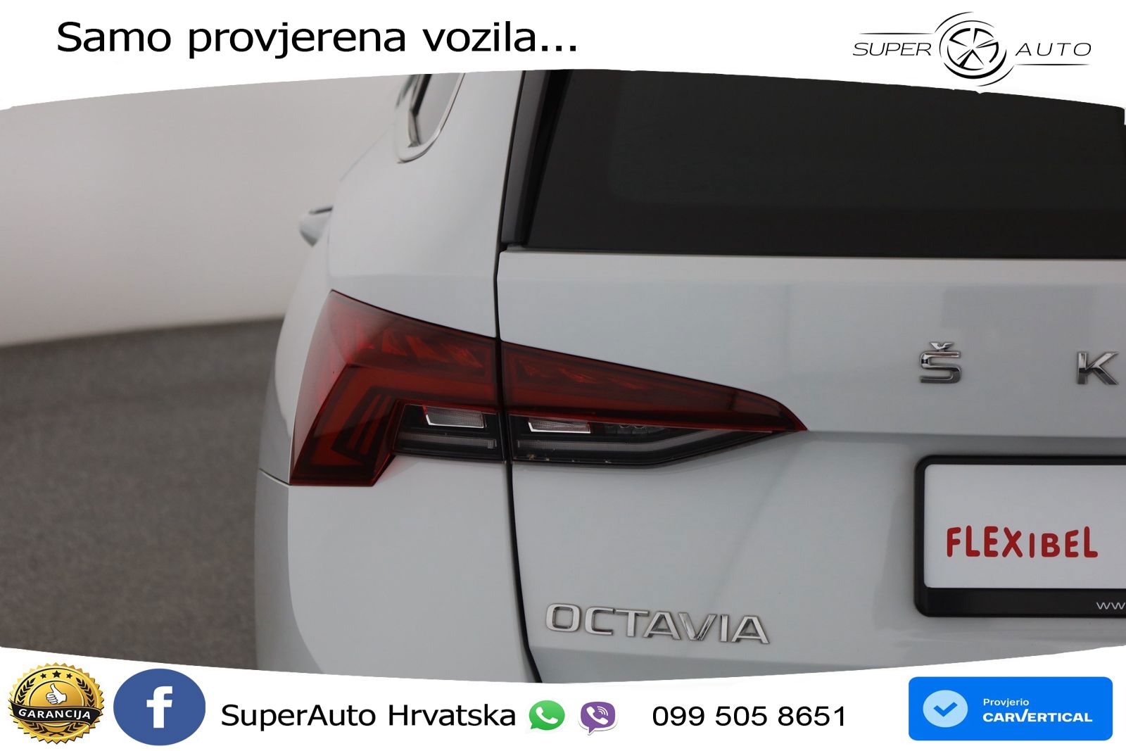 Škoda Octavia Combi 1.5 TSI (150 KS) LED+GR SJED+ACC