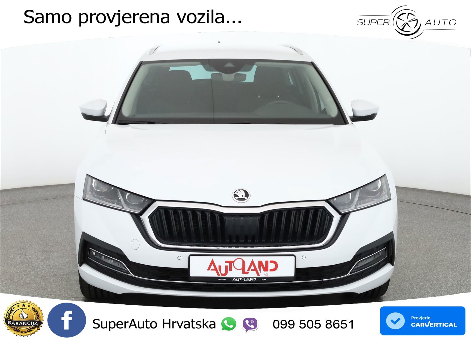 Škoda Octavia Combi 1.5 TSI (150 KS) LED+GR SJED+ACC