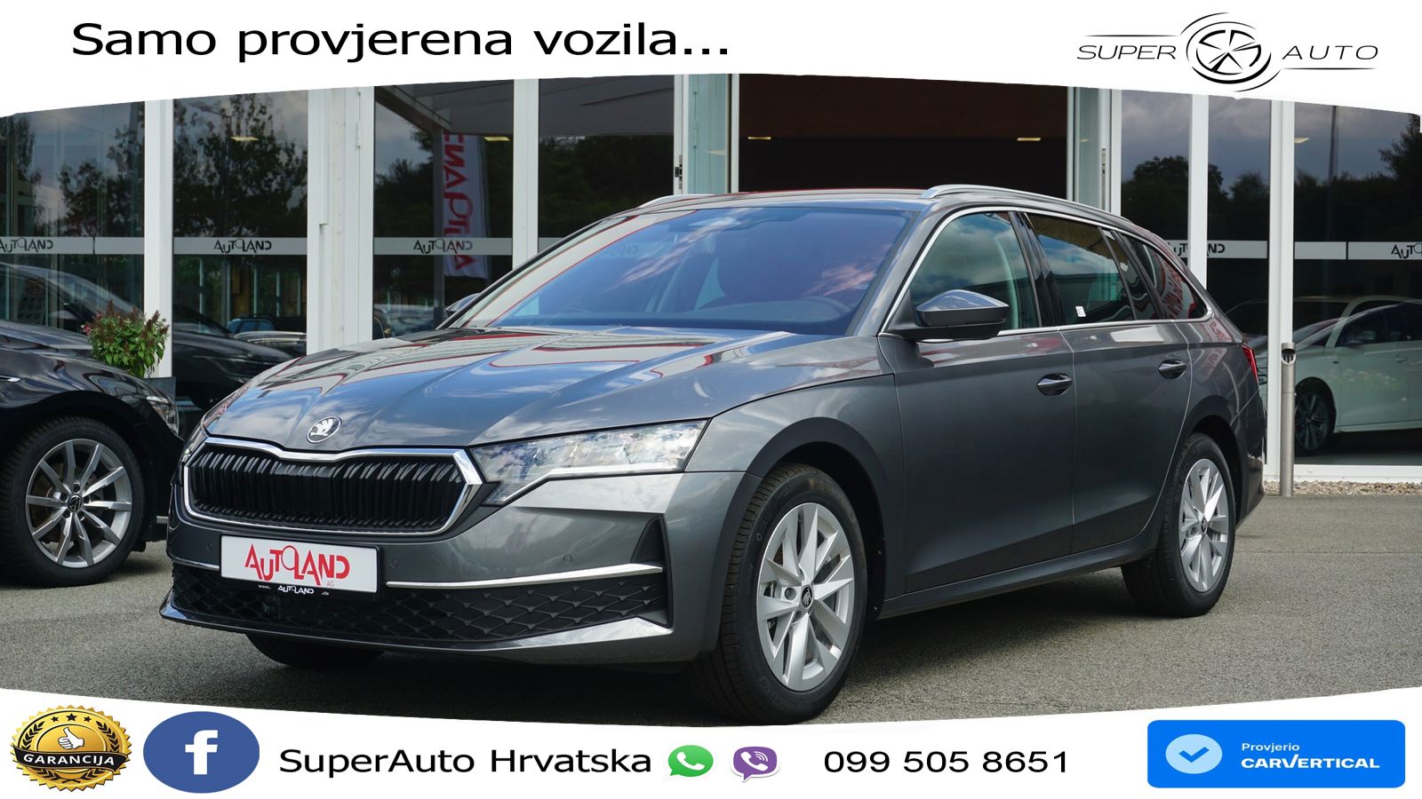 Škoda Octavia Combi 1.5 TSI (150 KS) DSG LED+GR SJED+ACC