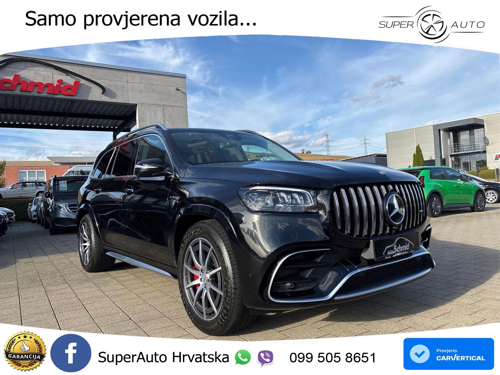 Mercedes-Benz GLS AMG GLS 63 V8 EQ Boost 4MATIC+ AMG SPEEDSHIFT TCT 9G ACC+HEAD+4xGR SJED+360+PANO