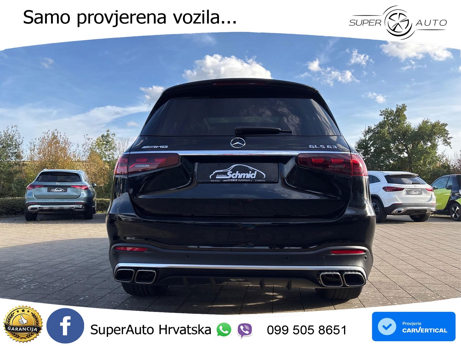 Mercedes-Benz GLS AMG GLS 63 V8 EQ Boost 4MATIC+ AMG SPEEDSHIFT TCT 9G ACC+HEAD+4xGR SJED+360+PANO