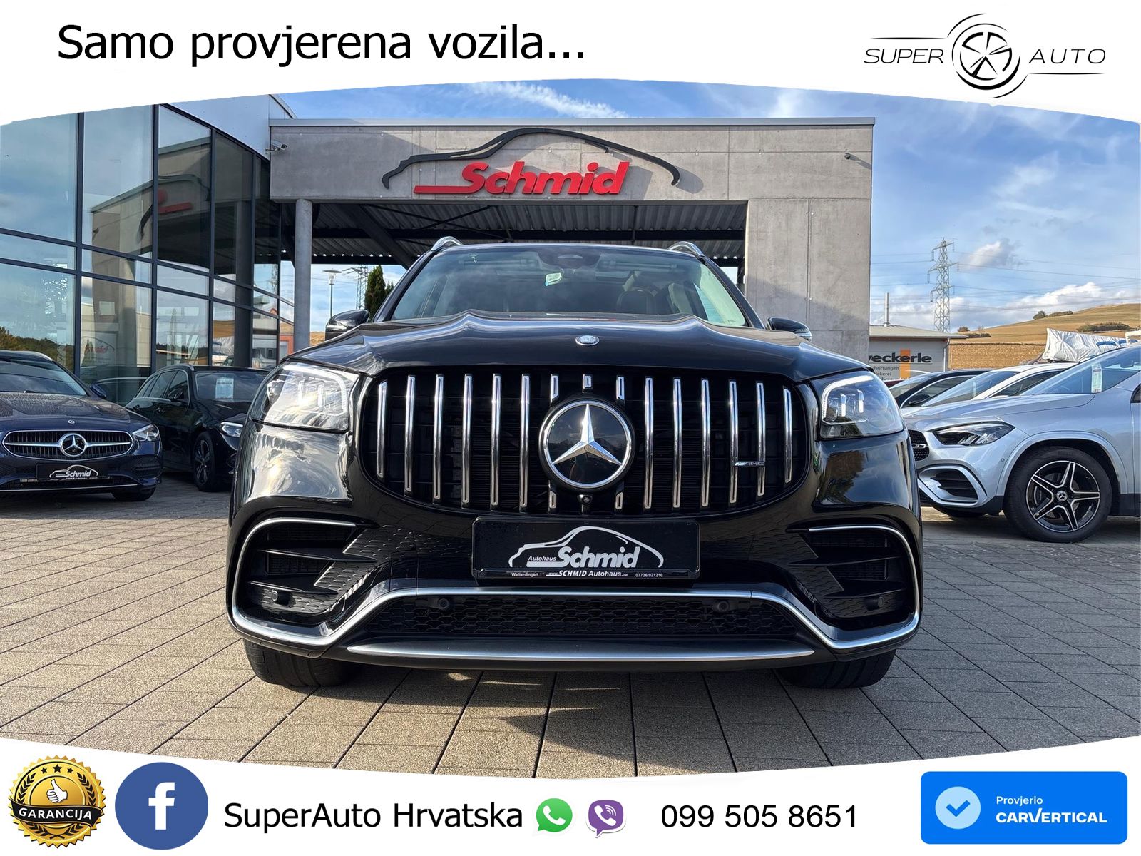 Mercedes-Benz GLS AMG GLS 63 V8 EQ Boost 4MATIC+ AMG SPEEDSHIFT TCT 9G ACC+HEAD+4xGR SJED+360+PANO