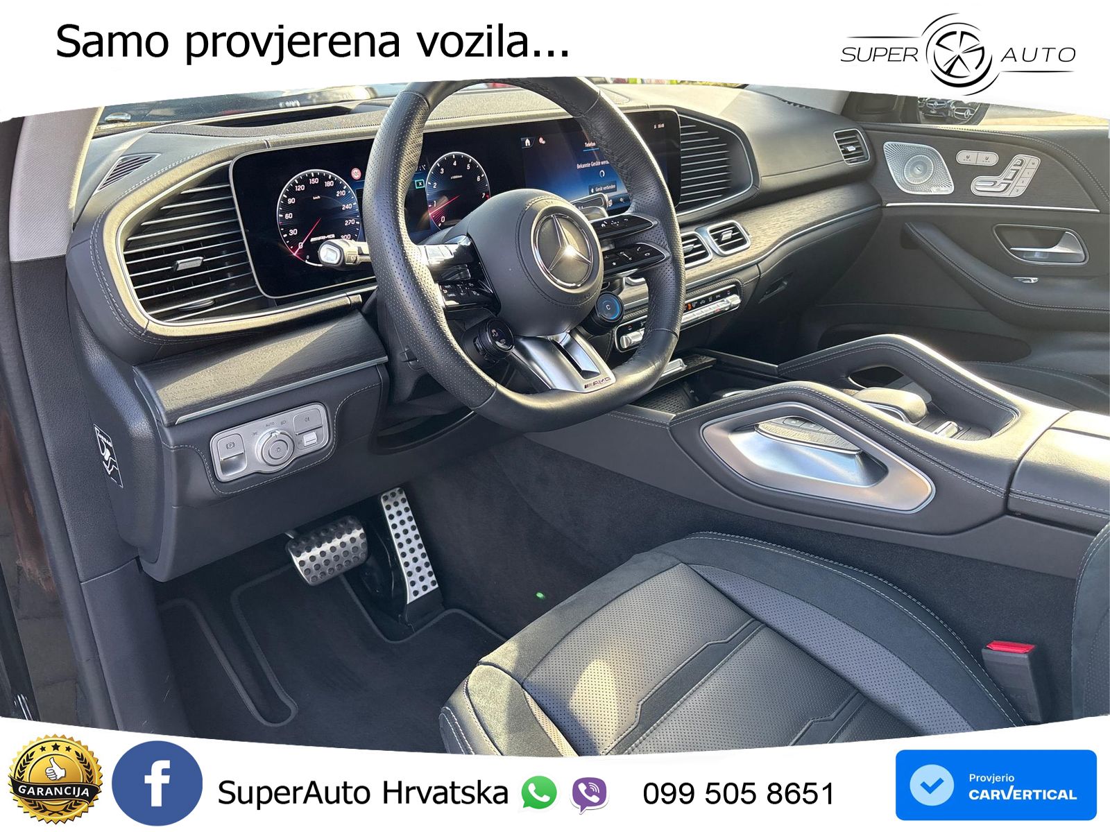 Mercedes-Benz GLS AMG GLS 63 V8 EQ Boost 4MATIC+ AMG SPEEDSHIFT TCT 9G ACC+HEAD+4xGR SJED+360+PANO