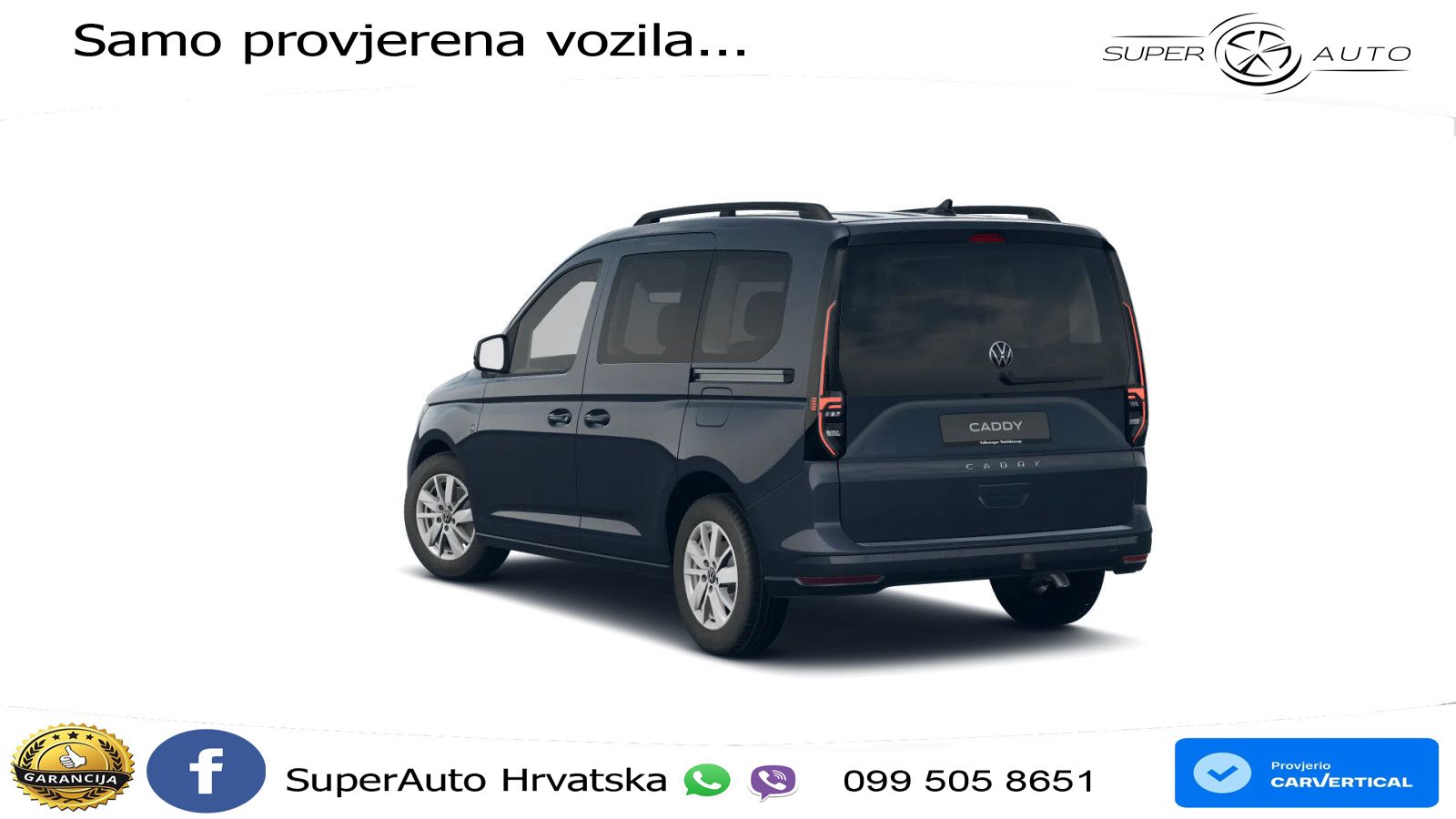 Volkswagen Caddy 2.0 TDI LIFE+AHK+SHZ+NAVI+RFK+KLIMAAUTOMAT 102 KS